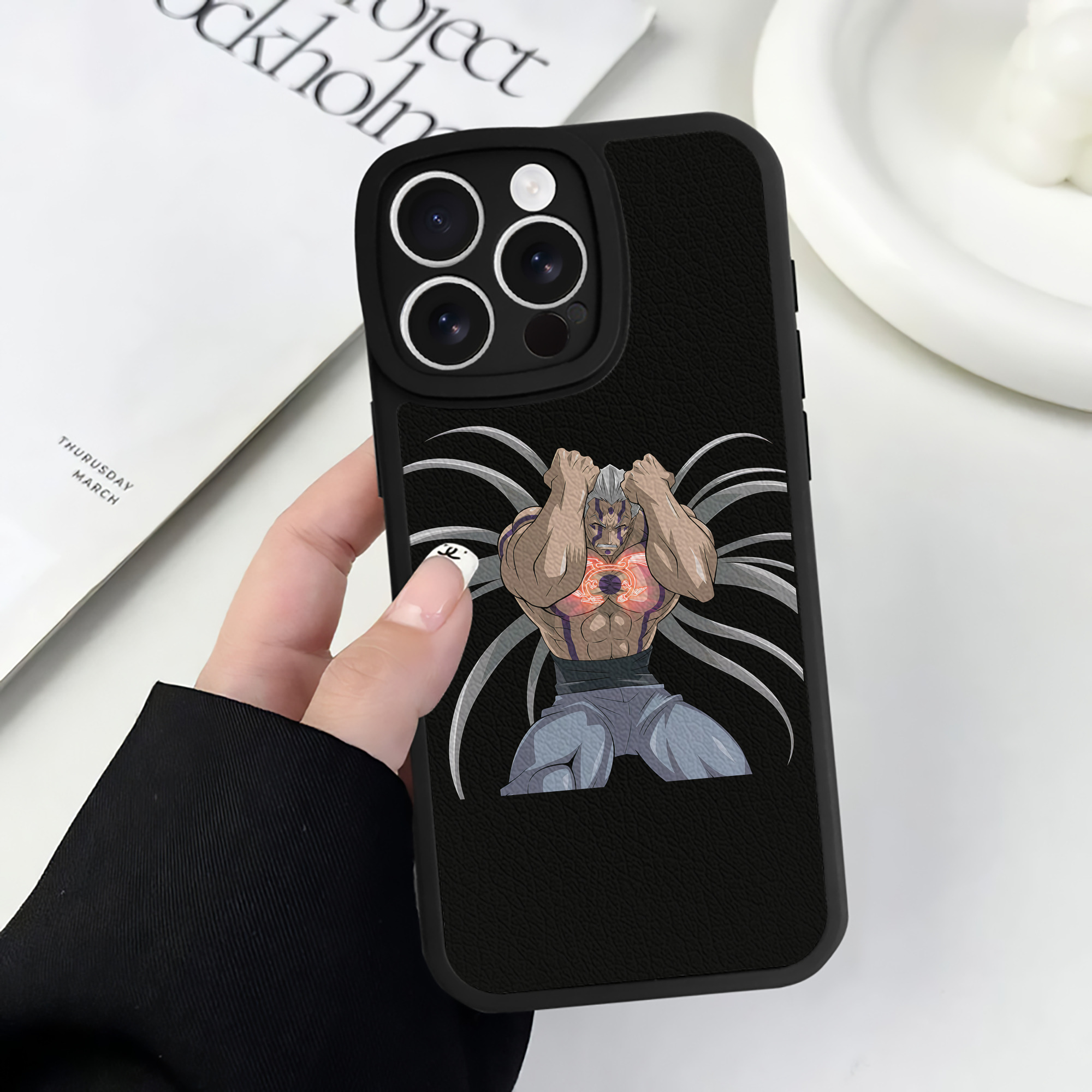（画像用） 遊☆戯☆王 Yu-Gi-Oh! 【iPhone 16シリーズ対応】シリコンスマホケース（レザー調） 材質：シリコン